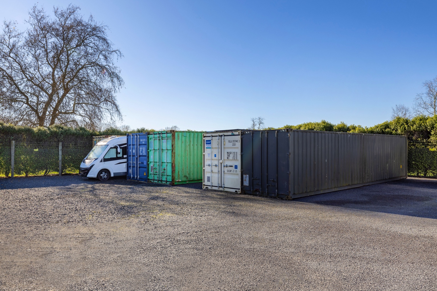 Container storage at Stronghold